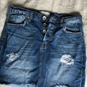 Jean skirt